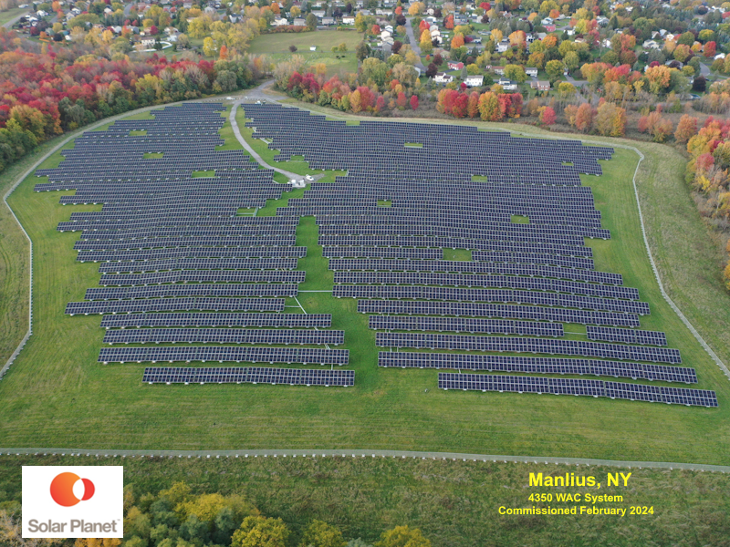 Manlius, NY - 4350 WAC system Commissioned February 2024